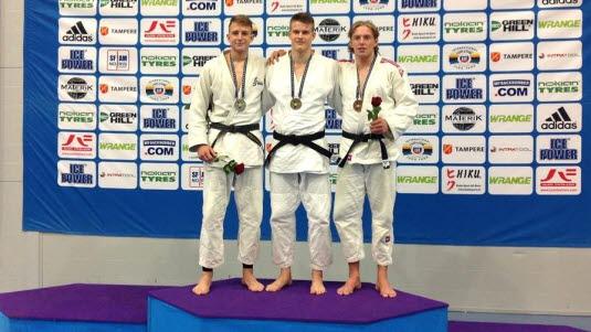 E-Cup Tampere, 100kg. Foto: Norges Judoforbund