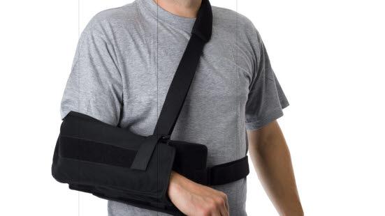 Overarmsbrudd behandlet med fatle