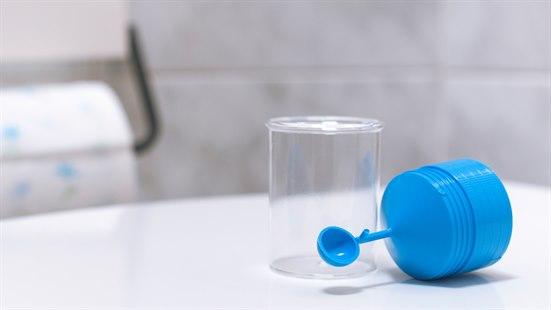 Fecal occult blood test tube