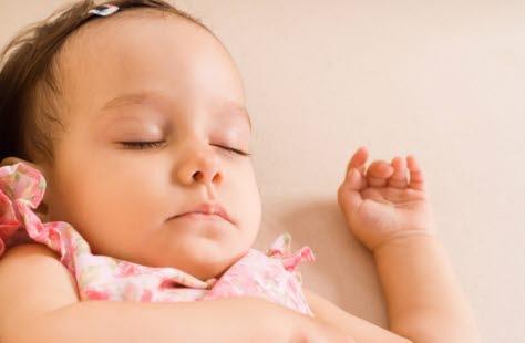 sovende baby