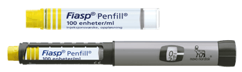 Illustrasjon: Fiasp Penfil, Novo Nordisk