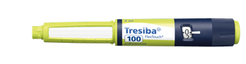 Illustrasjon: Tresiba 100, Novo Nordisk