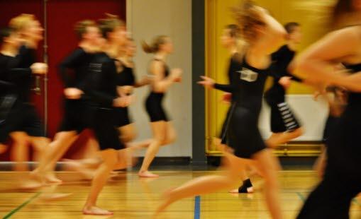 Barn løper saktere enn før