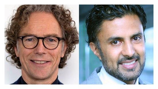 Knut Inge Klepp og Wasim Zahid