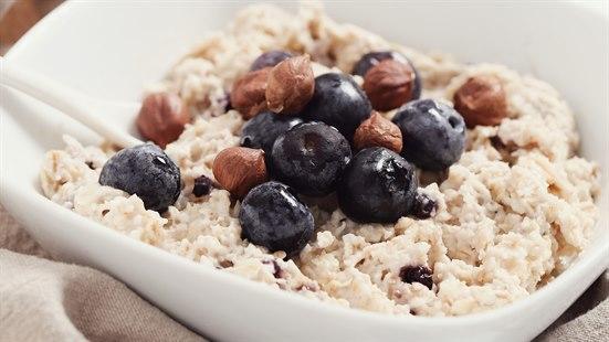 Vegetarisk kosthold, fullverdig: Havreegrøt