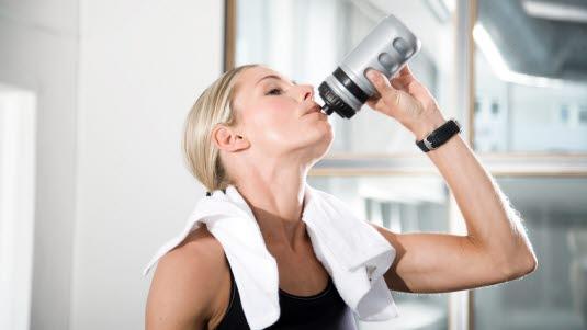 væskeinntak ved trening